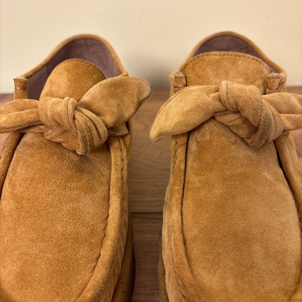 LOEFFLER RANDALL Tabitha Platform Chukka Boot Bracco Women Size 10 Suede Slip-On - Picture 5 of 13